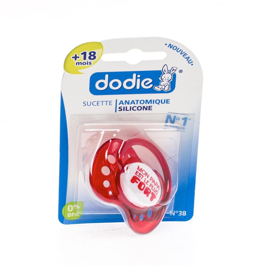 Image of Dodie Fopspeen Jongen Silicone Ring +18M 1 Stuk