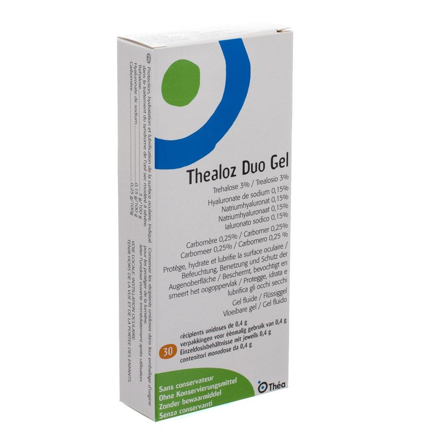 Image of Thealoz Duo Gel Oogdruppels Unidosis 30x0,4g