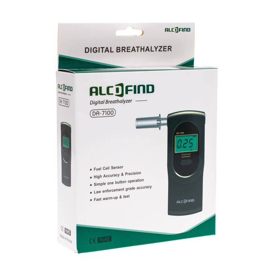 Image of Alcofind Da-7100 Alcoholtest Digitaal 1 Stuk