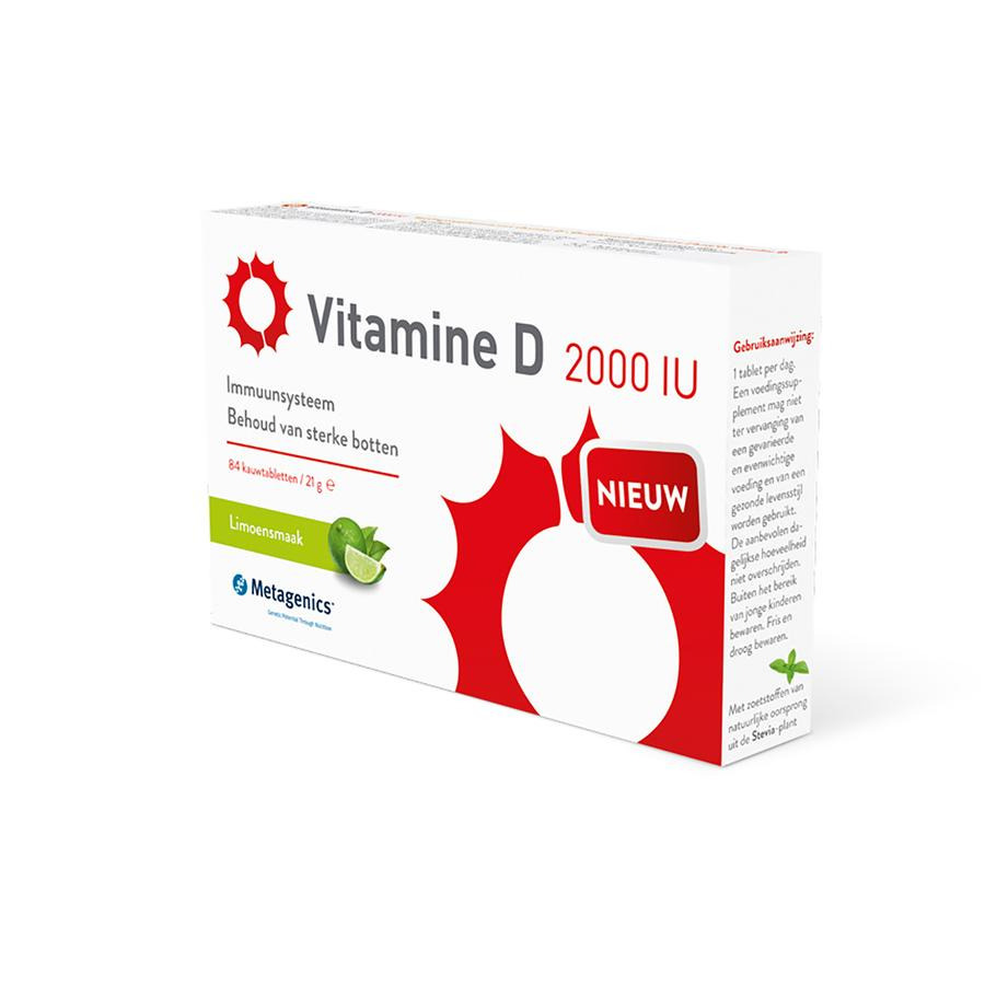 Image of Metagenics Vitamine D 2000iu 84 Tabletten
