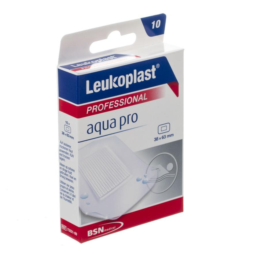 Image of Leukoplast Aqua Professional 38x63mm 10 Stuks 