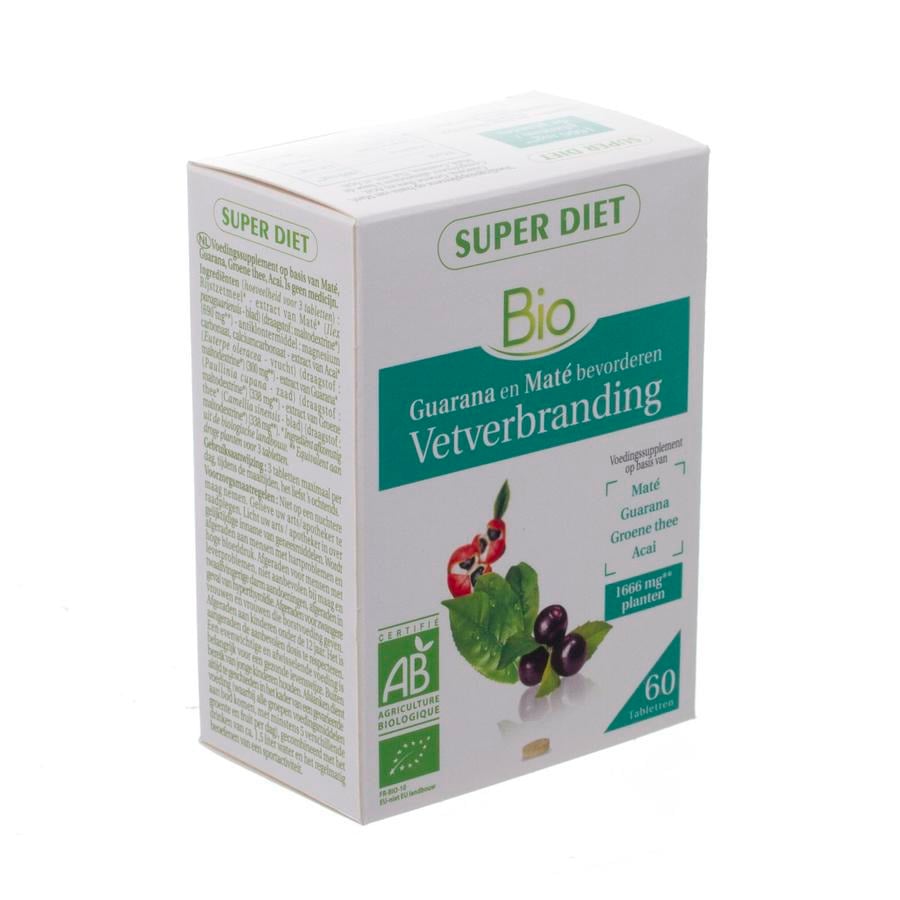Image of Super Diet Complexe Vetverbrander Bio 60 Tabletten