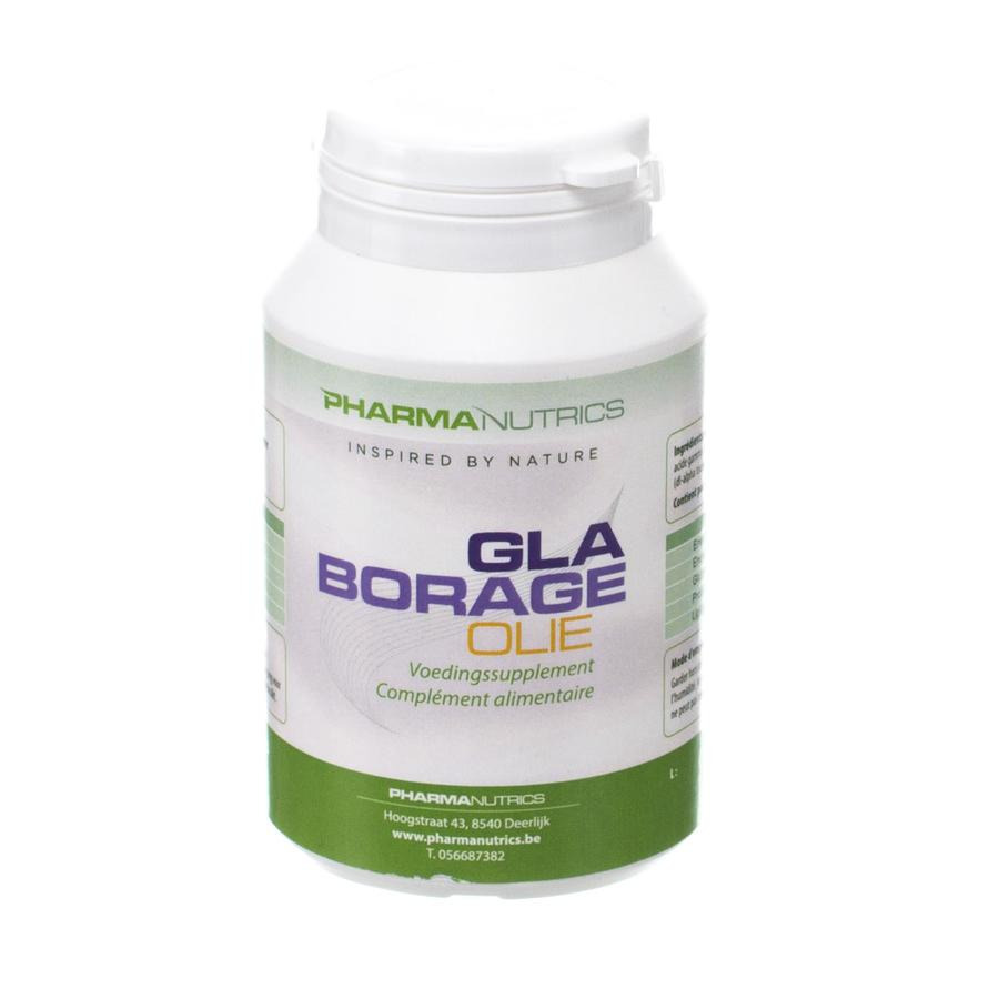 Image of Pharmanutrics GLA Borage Olie 90 Capsules