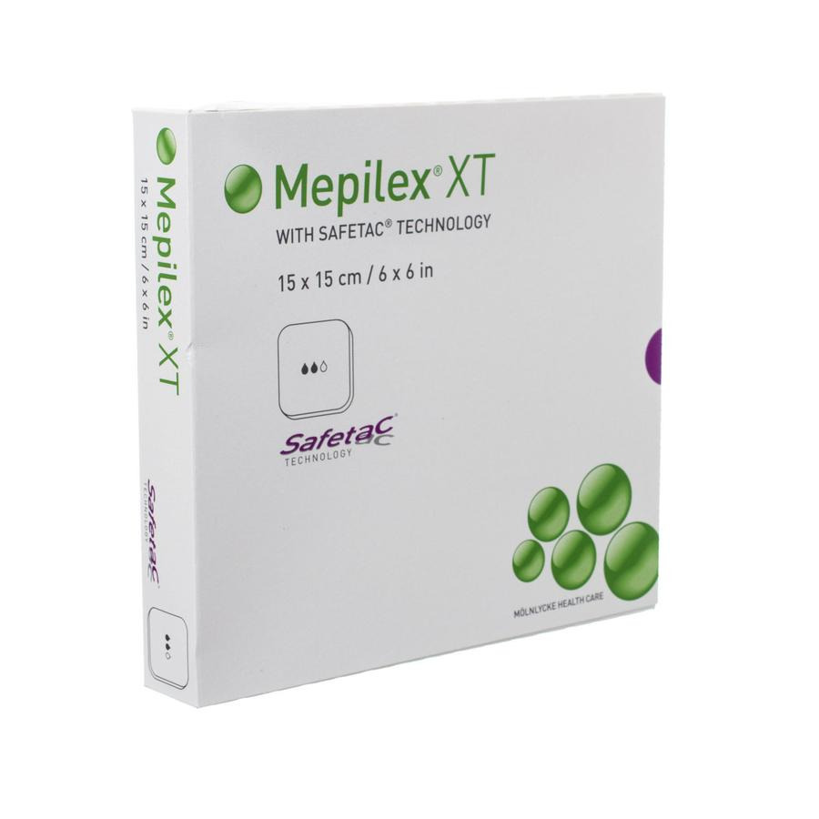 Image of Mepilex XT 15x15cm 5 Stuks