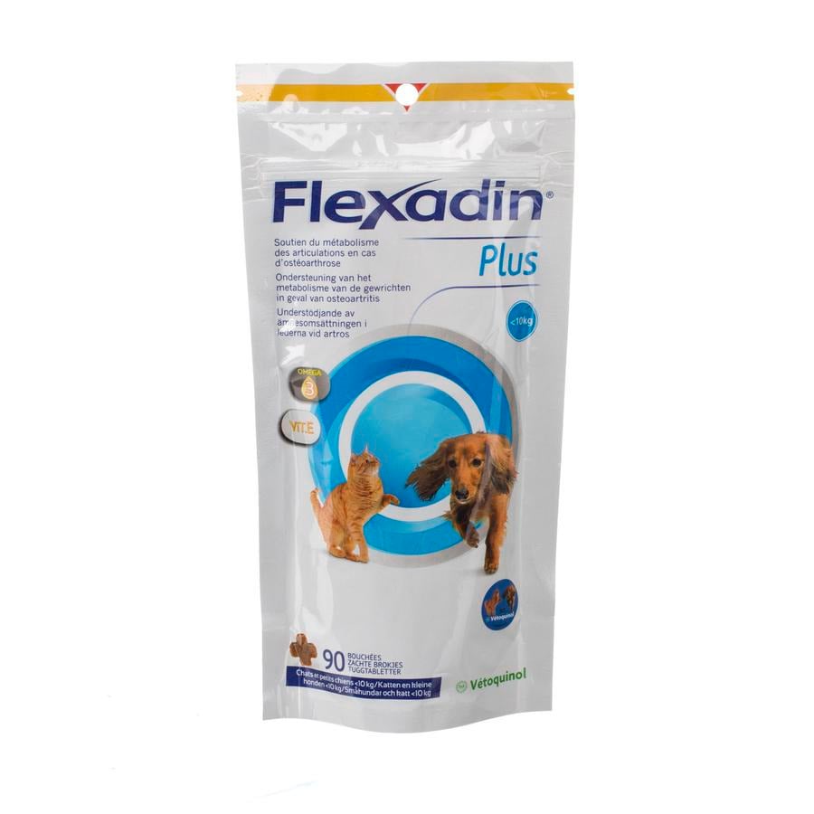 Image of Flexadin Plus Mini Veterinair 90 Kauwtabletten