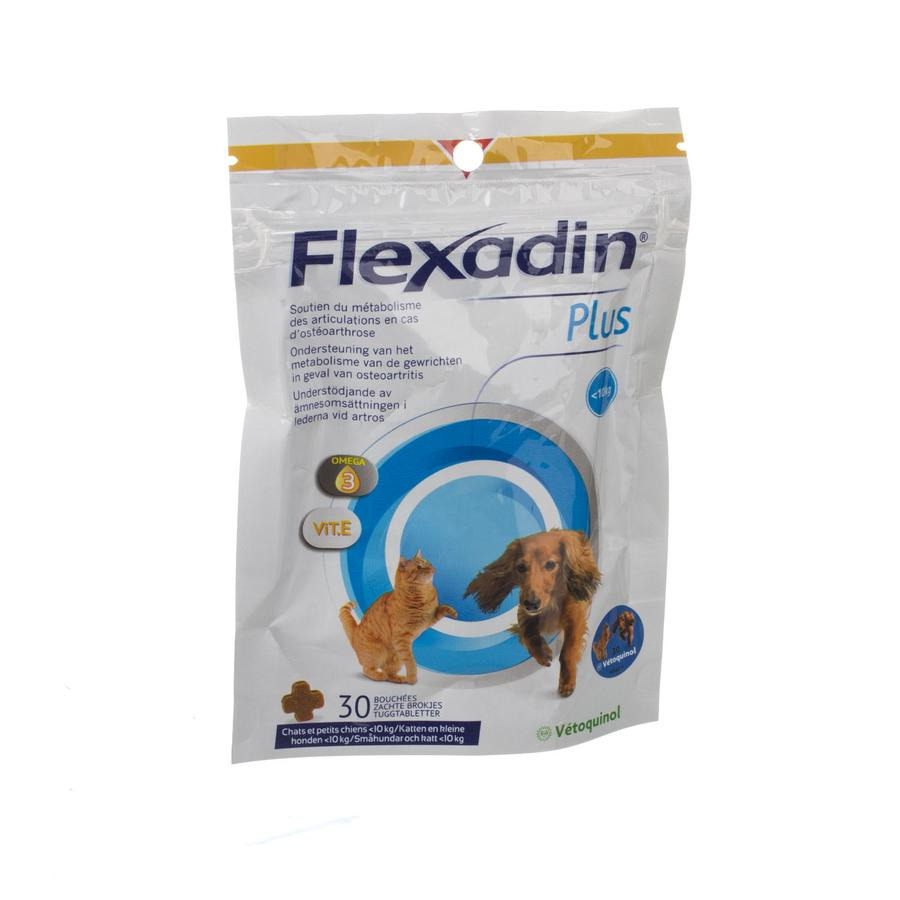 Image of Flexadin Plus Mini Veterinair 30 Kauwtabletten