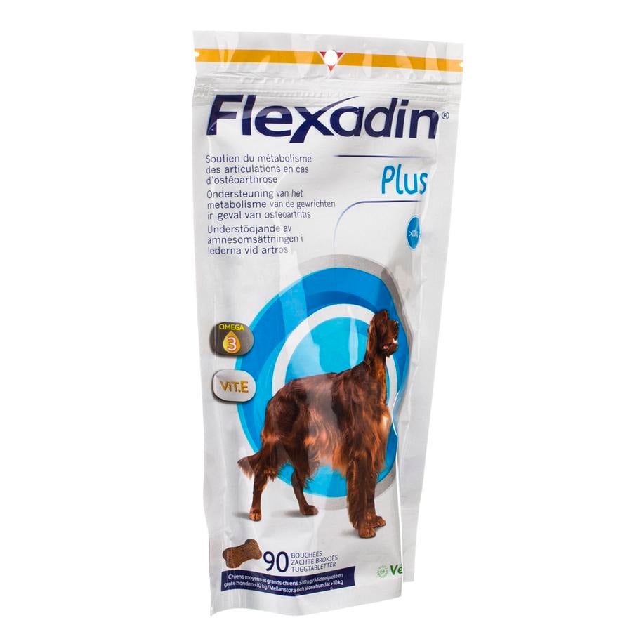 Image of Flexadin Plus Maxi Veterinair 90 Kauwtabletten 