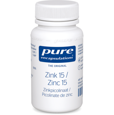 Image of Pure Encapsulations Zink 15 Picolinaat 60 Capsules