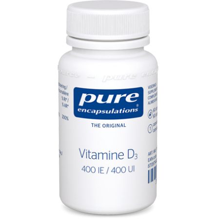 Image of Pure Encapsulations Vitamine D3 400IE 60 Capsules