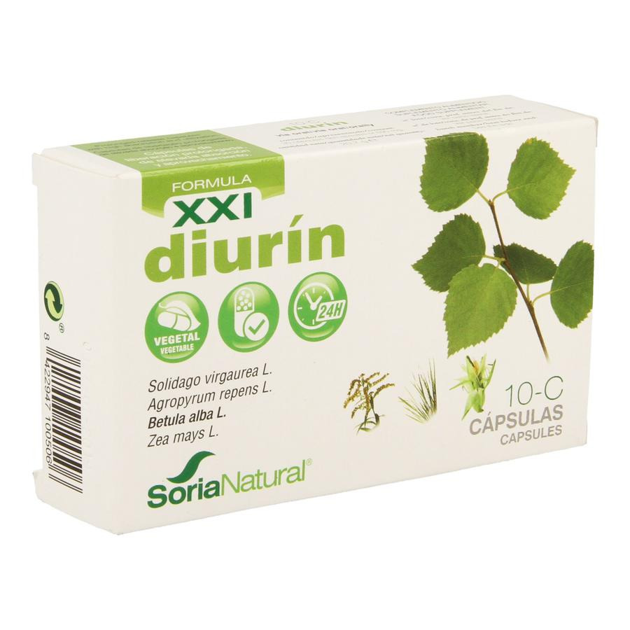 Image of Soria 10-C Diurin XXI 30 Capsules