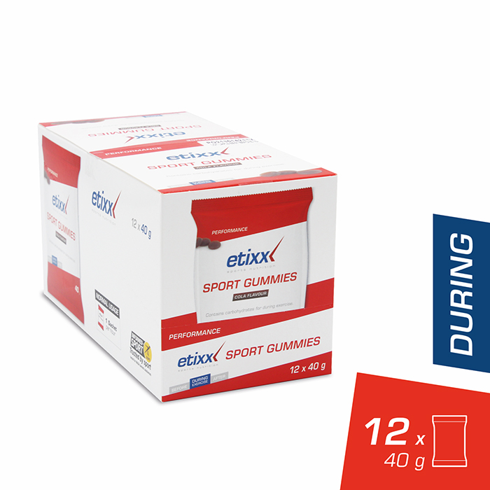 Image of Etixx Sport Gummies Cola 12x40g 