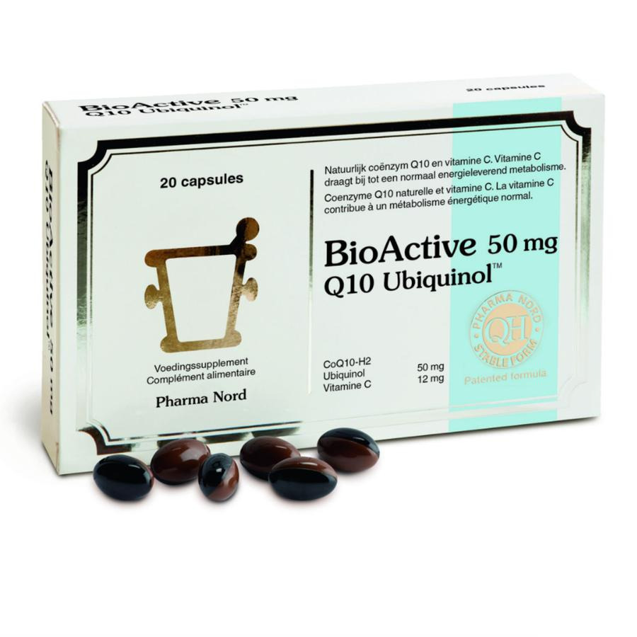 Image of Pharma Nord Bio Active Q10 50mg 20 Capsules 