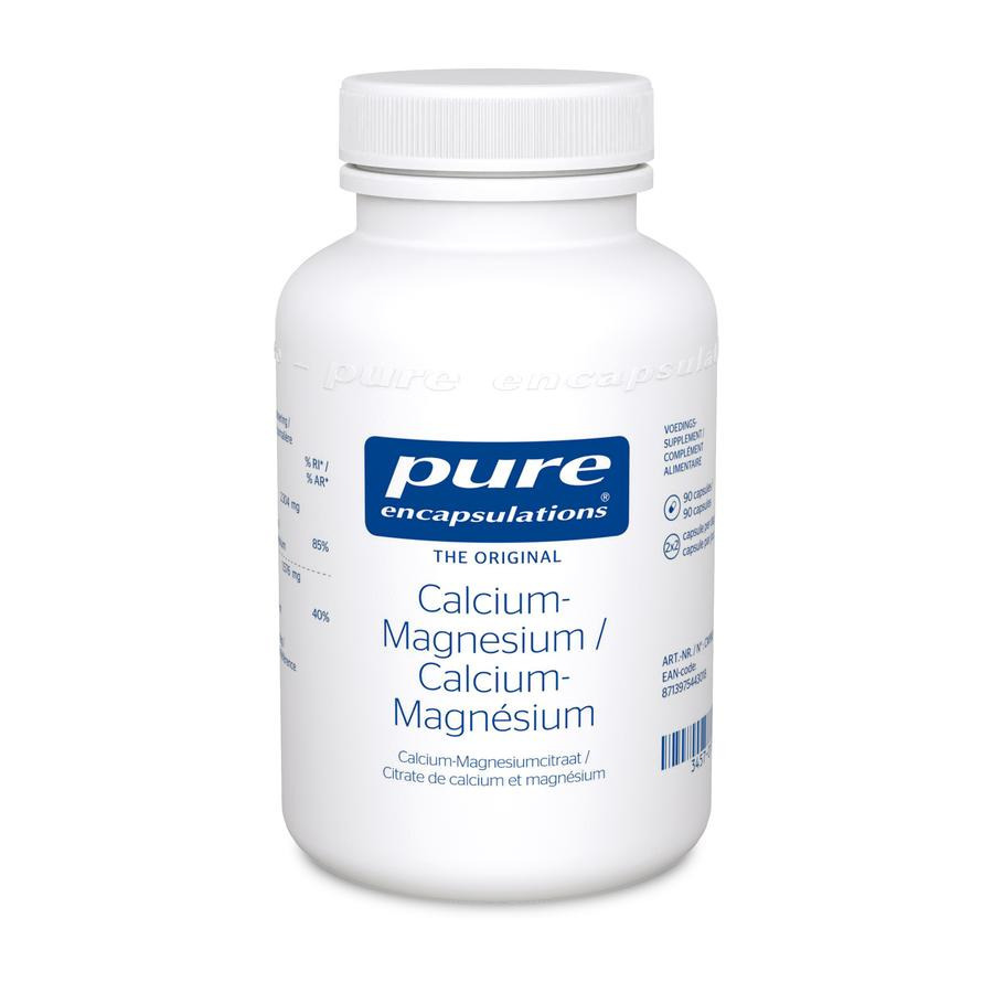Image of Pure Encapsulations Calcium-Magnesiumcitraat 90 Capsules 