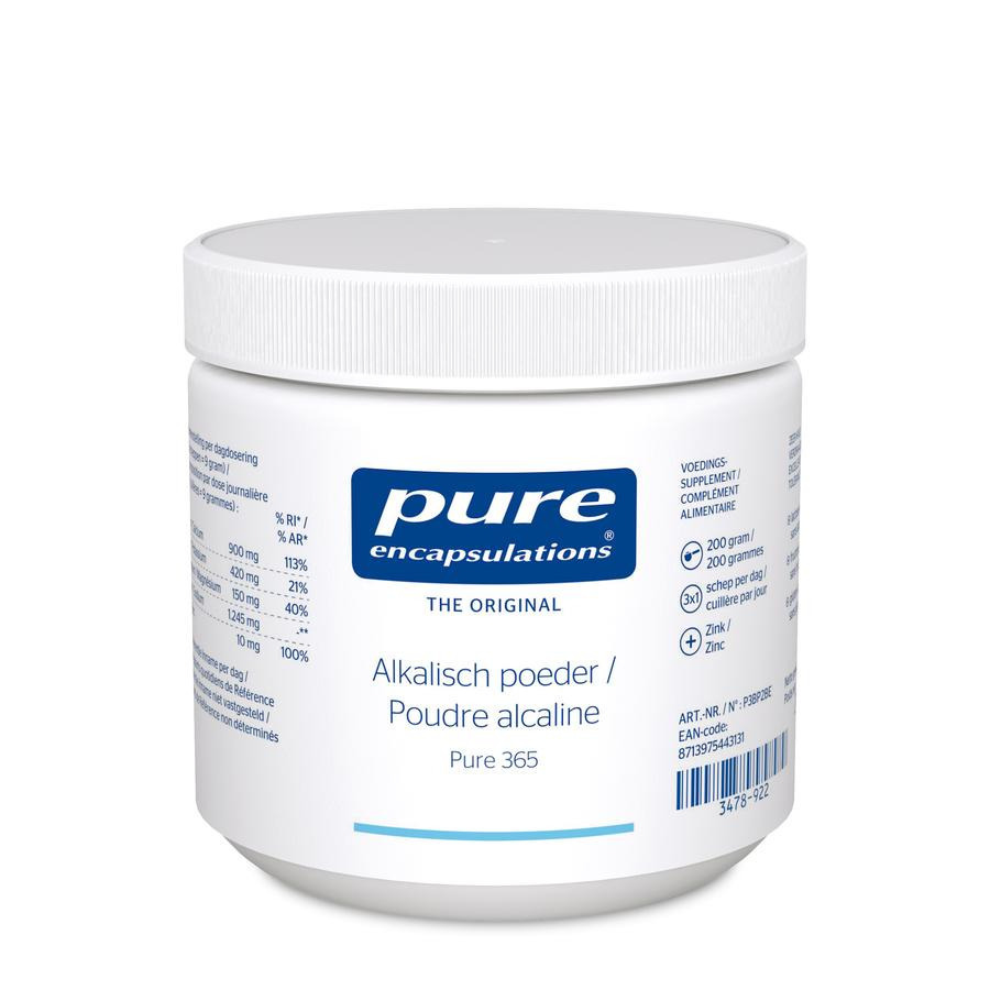 Image of Pure Encapsulations 365 Alkalisch Poeder 200g 