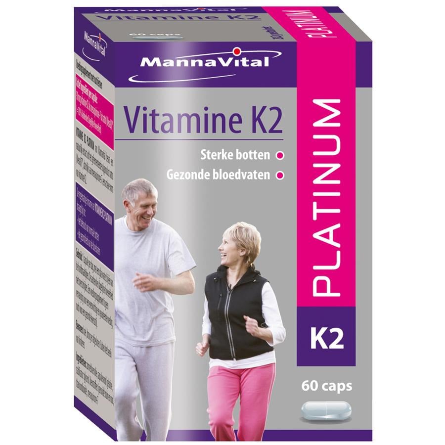 Image of MannaVital Vitamine K2 Platinum NF 60 Capsules