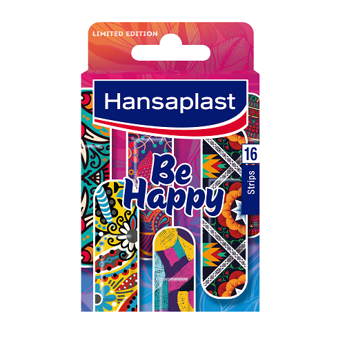 Image of Hansaplast Be Happy Pleisters 16 Stuks