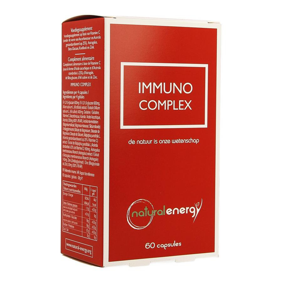 Image of Natural Energy Immuno Complex 60 Capsules 