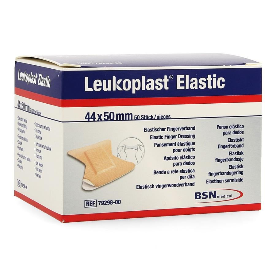 Image of Leukoplast Elastic Vingertop 44x50mm - 50 Stuks