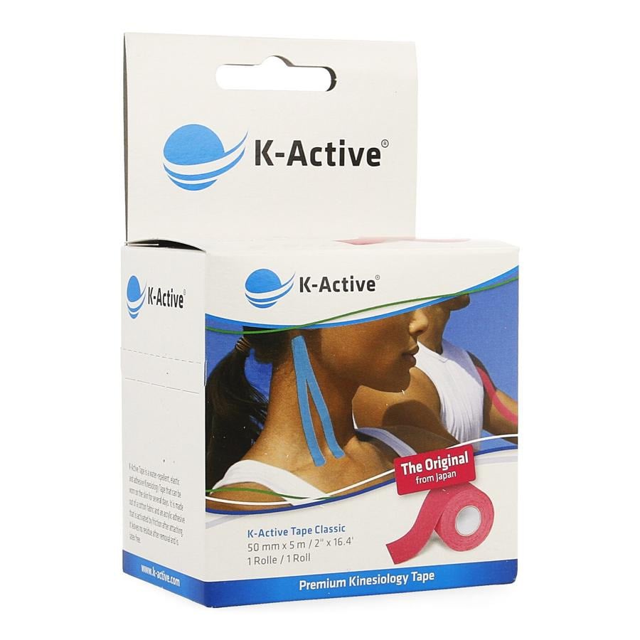 Image of Naqi K Active Tape Pink 5,0cmx5m 