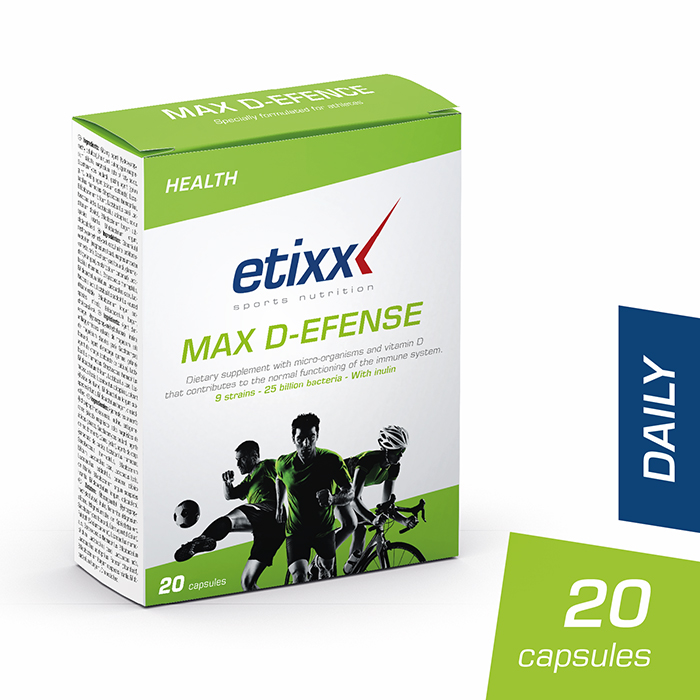 Image of Etixx Max D-efense 20 Capsules