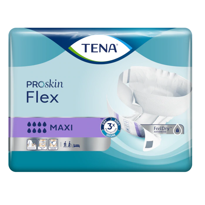 Image of Tena Proskin Flex Maxi - Large 22 Stuks