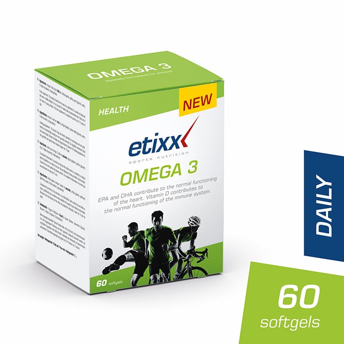 Image of Etixx Omega 3 60 Softgels 