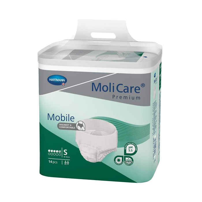 Image of MoliCare Premium Mobile Incontinentieslip - 5 Druppels - Small 14 Stuks