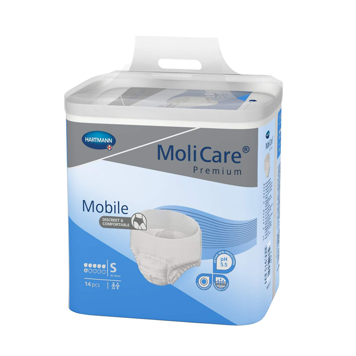Image of MoliCare Premium Mobile Incontinentieslip - 6 Druppels - Small 14 Stuks