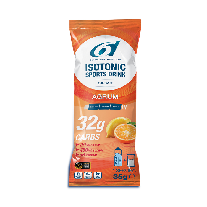 Image of 6D Sports Nutrition Isotonic Sports Drink Agrum Zakje 35g