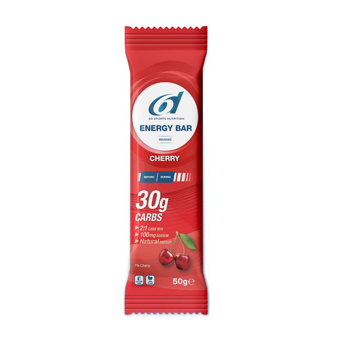 Image of 6D Sports Nutrition Energy Bar Cherry 6x50g 