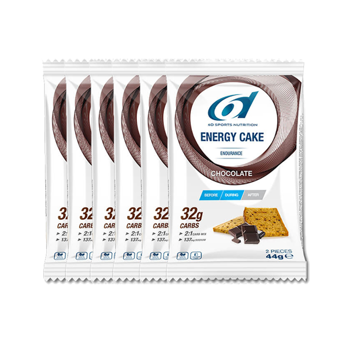 Image of 6D Sports Nutrition Energy Cake Chocolade 6x44g 