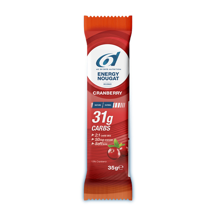 Image of 6D Sports Nutrition Energy Nougat Reep Veenbes 35g 