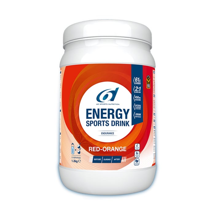 Image of 6d Energy Sports Drink Red Orange Poeder 1,3kg 