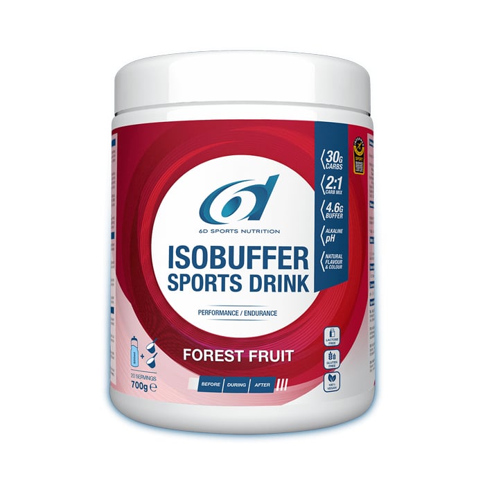 Image of 6D Sports Nutrition Isobuffer Sports Drink Bosvruchten 700g