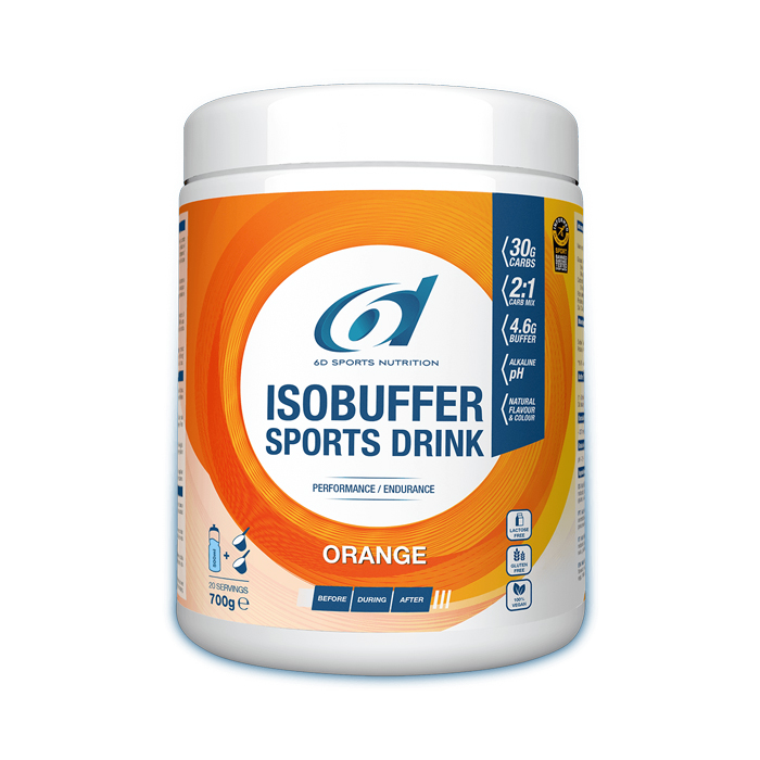 Image of 6D Sports Nutrition Isobuffer Sports Drink Sinaasappel 700g