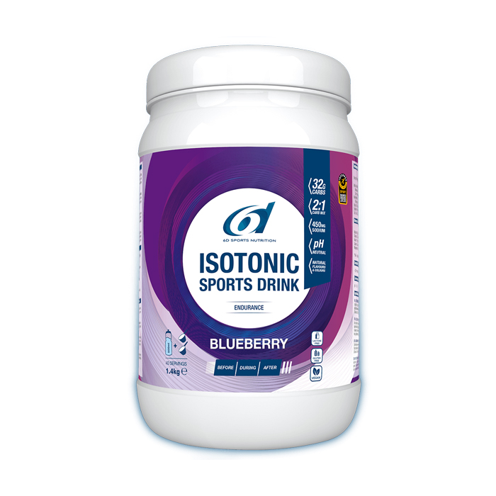 Image of 6D Sports Nutrition Isotonic Sports Drink Blueberry 1,4kg