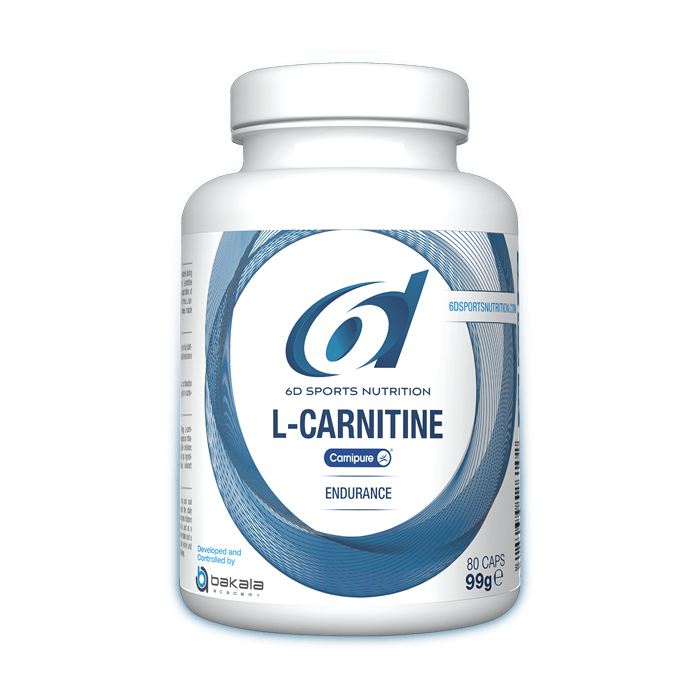 Image of 6D Sports Nutrition L-Carnitine Carnipure 80 Capsules