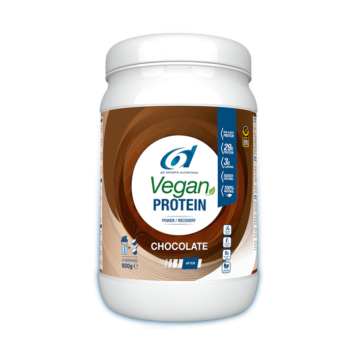 Image of 6D Sports Nutrition Vegan Protein Chocolate 800g