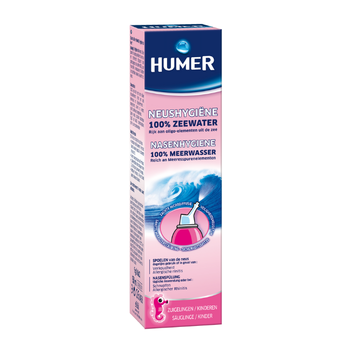 Image of Humer Isotonische Neusspray Neushygiëne Zuigelingen/ Kinderen 150ml