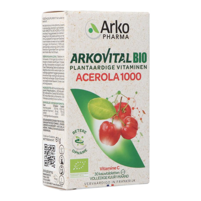 Image of Arkovital Acerola 1000 Bio 30 Kauwtabletten 