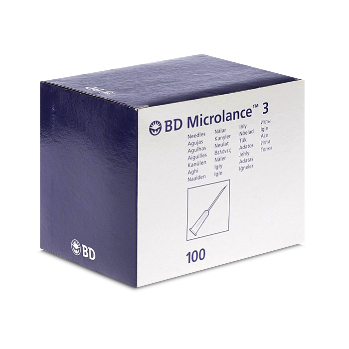 Image of BD Microlance 3 Naald 21g 1 Rb 0,8x25mm Groen 100 Stuks 