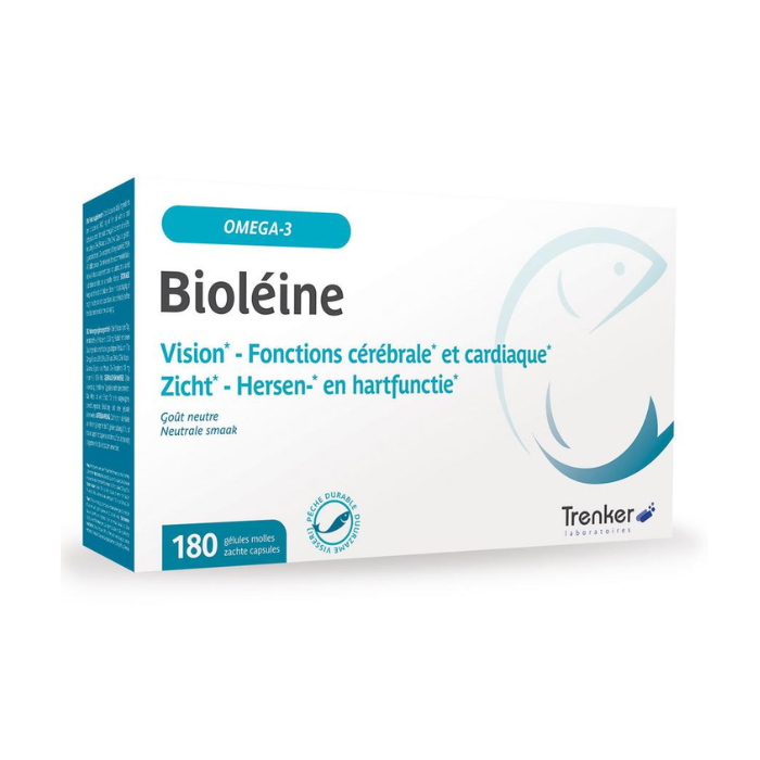 Image of Bioléine Omega-3 - 180 Capsules 