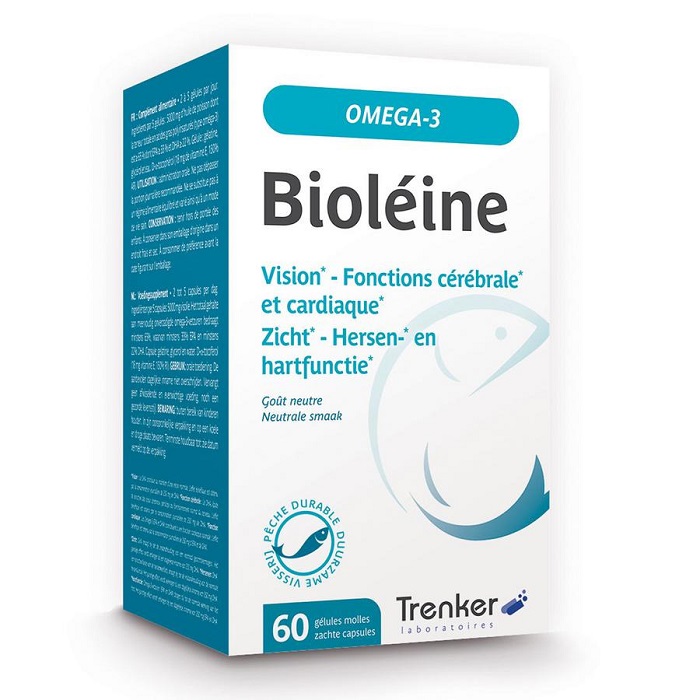 Image of Bioléine Omega-3 60 Capsules