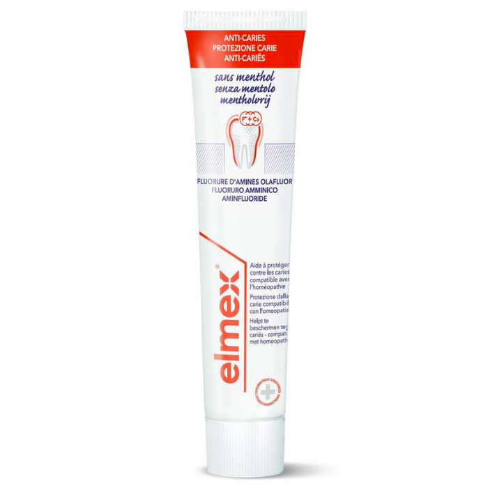 Image of Elmex Anti-Caries Tandpasta Zonder Menthol 75ml 