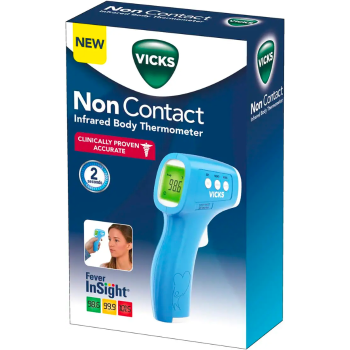 Image of Vicks Infrarood Thermometer Contactloos - 1 Stuk 