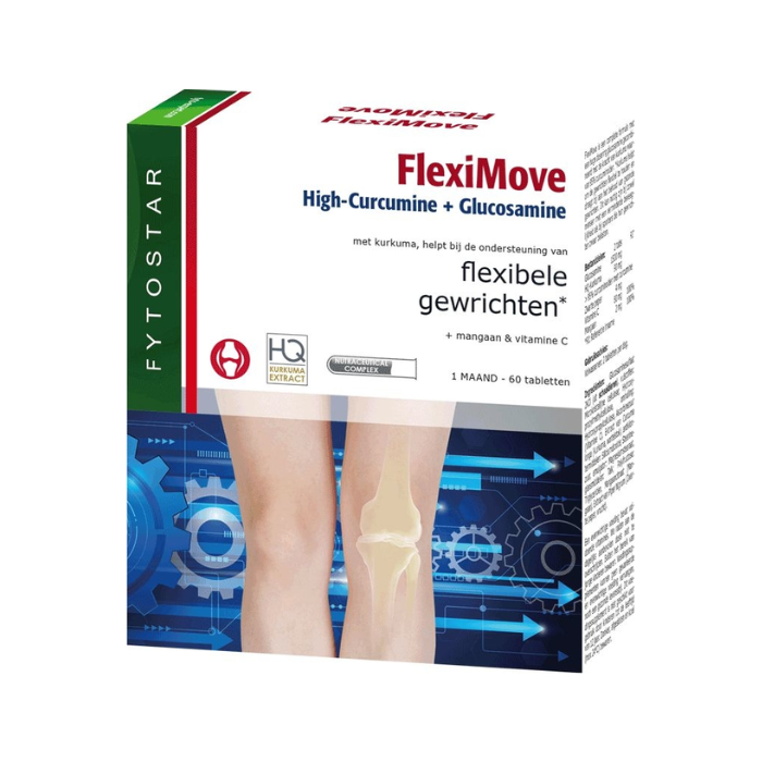 Image of Fytostar Flexi Move Curcumine + Glucosamine - 60 Tabletten 