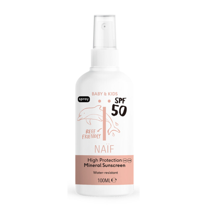 Image of Naïf Baby &amp; Kids Zonnespray SPF50 - 100ml 