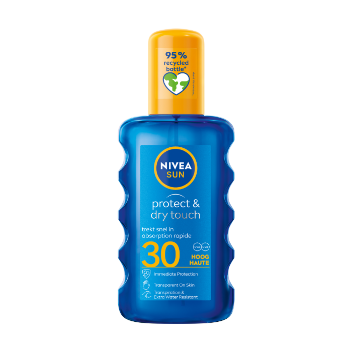 Image of Nivea Protect &amp; Dry Touch Invisible Zonnespray SPF30 - 200ml 