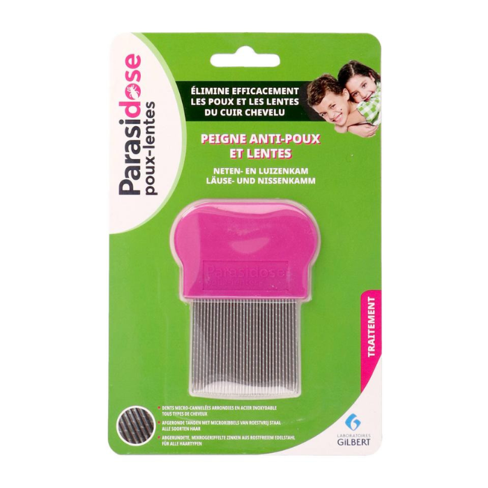 Image of Parasidose Luizen + Netenkam Gekartelde Tanden - 1 Stuk