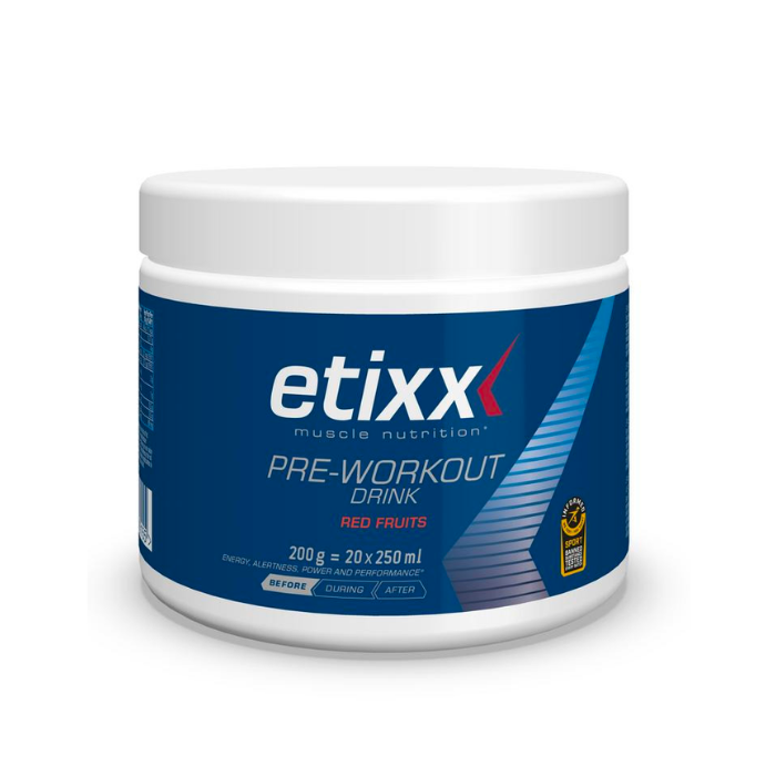 Image of Etixx Pre-workout Drink Red Fruits Poeder 200g 